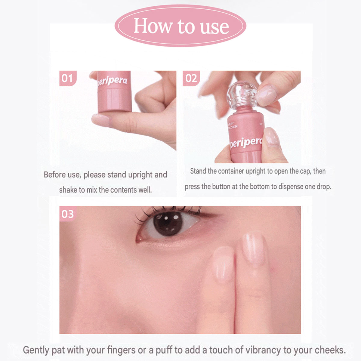 PERIPERA SYRUPY TOK CHEEK,Hydr - Luxury Skincare Makeup 评论和价格