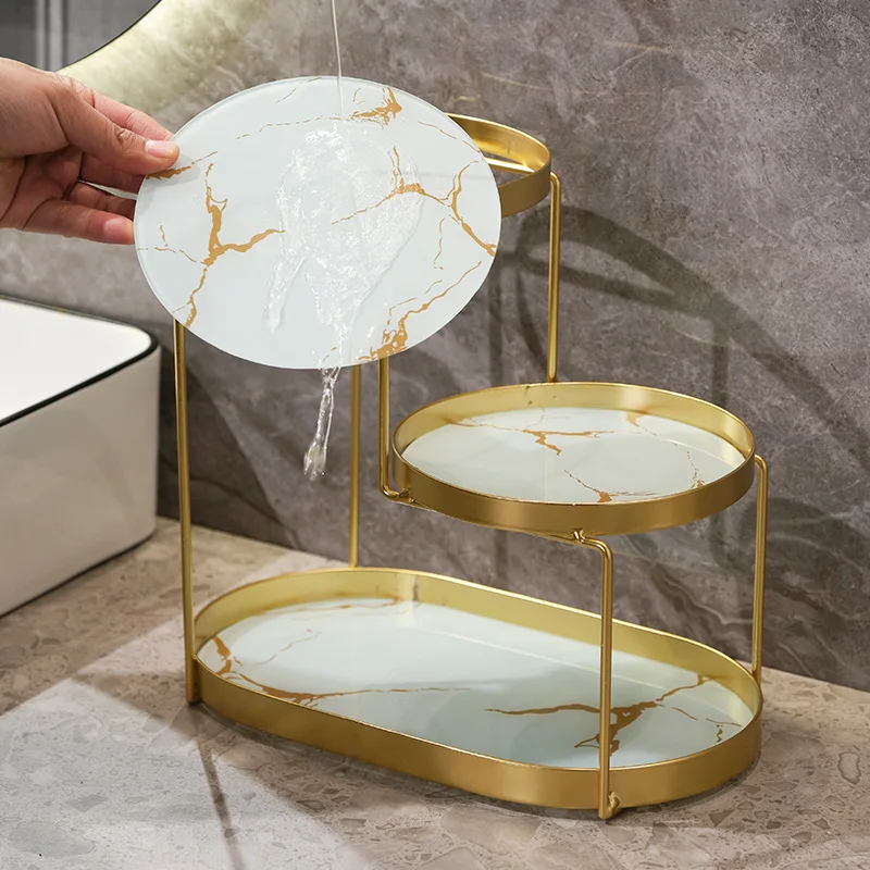 Light Luxury Countertop Rack W - Luxury Skincare Dupes 评论和价格