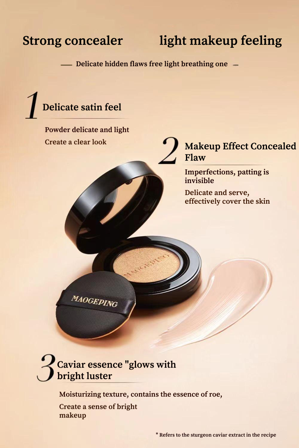 Maogeping Air Cushion Luxuriou - Luxury Skincare Makeup 评论和价格